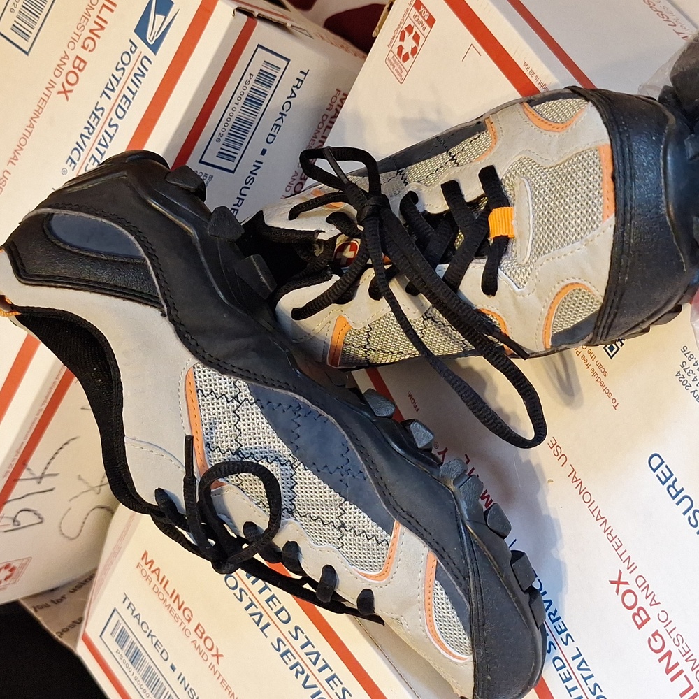 SwissGear  Sneakers with Orange and Black Accents